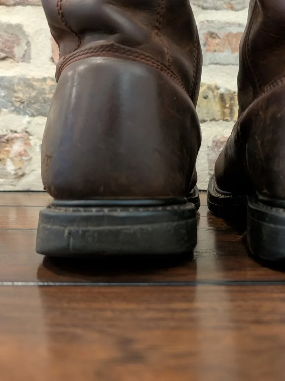 Caterpillar CAT P72191 Revolver Wellington Western Leather Soft Toe Men Boots 11